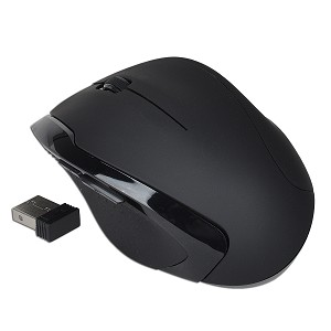 5-Button Wireless Notebook Optical Scroll Mouse w/Nano Transceiv